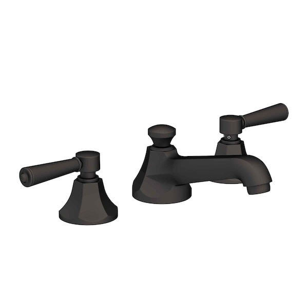 Newport Brass Widespread Lavatory Faucet in Flat Black 1200-56 - main